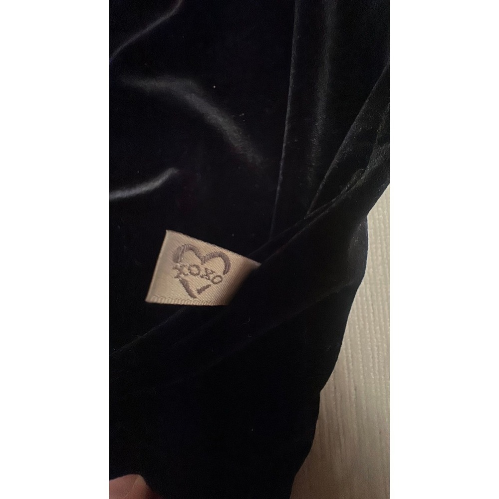 Y2K XOXO velvet 3/4 sleeve - Picture 3 of 3